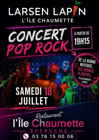 Soirée concert « Larsen Lapin »