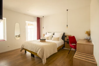 Chambres côté champs