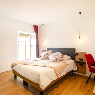 Chambres côté champs